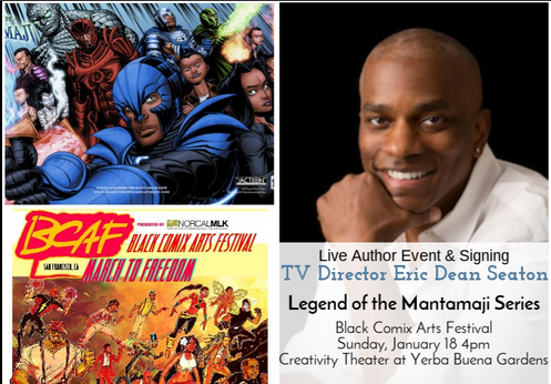 graphic novel book signing, san francisco, mlk 2015