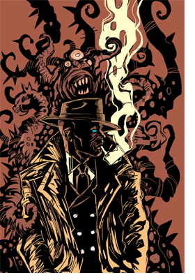 Blue Hand Mojo: Hard Times Road John Jennings Black Comic Book